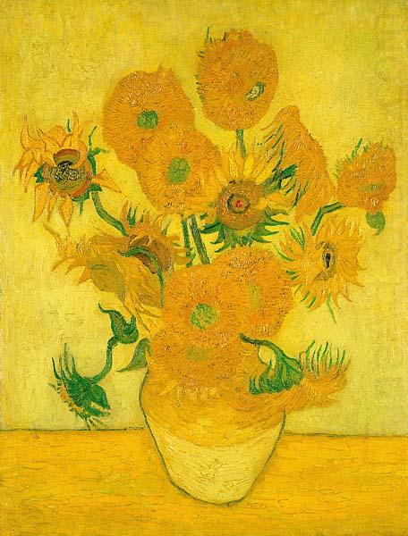 Vincent Van Gogh Sunflowers  ww